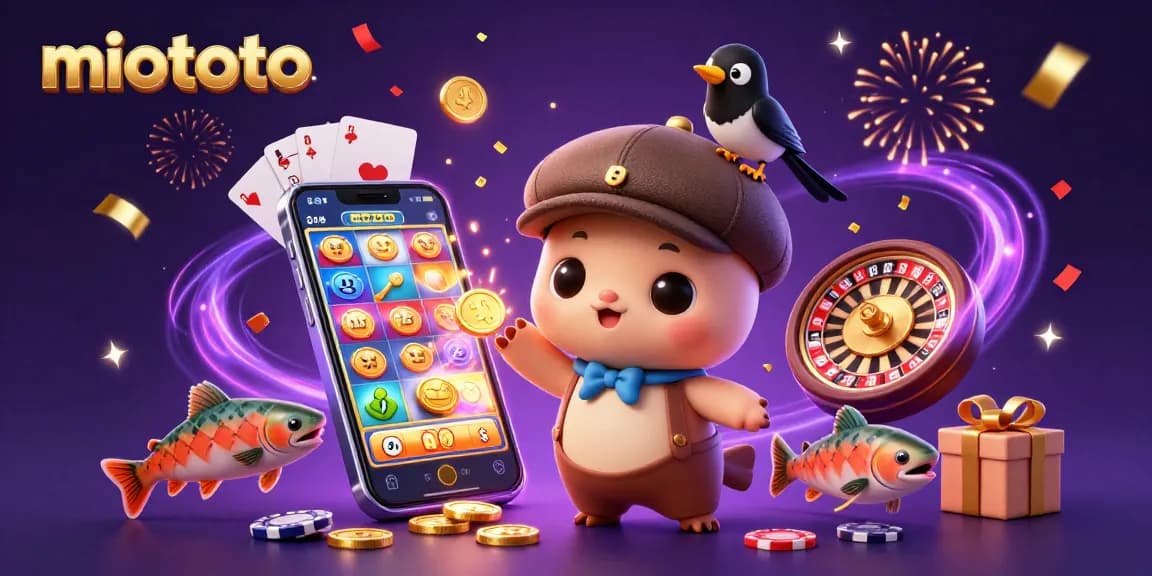 Experience exciting wins at miototo with vibrant slots and playful characters enhancing your gaming!