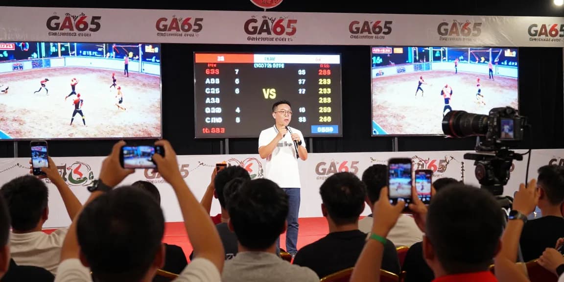 Trận đá gà trực tiếp tại GA65 với phong cách sôi động và niềm vui từ cộng đồng.