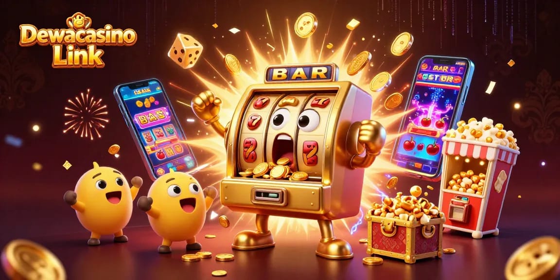 Win big and celebrate at Dewacasino Link, where golden slot machines and jackpots galore create exciting moments.