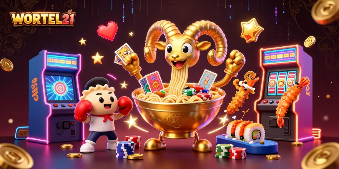 Experience immersive gameplay with WORTEL21 featuring fun characters, thrilling slot games, and vibrant casino action.