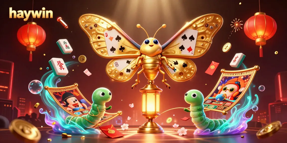 Experience amazing jackpots at haywin with a vibrant 3D illustrated casino scene alive with action.