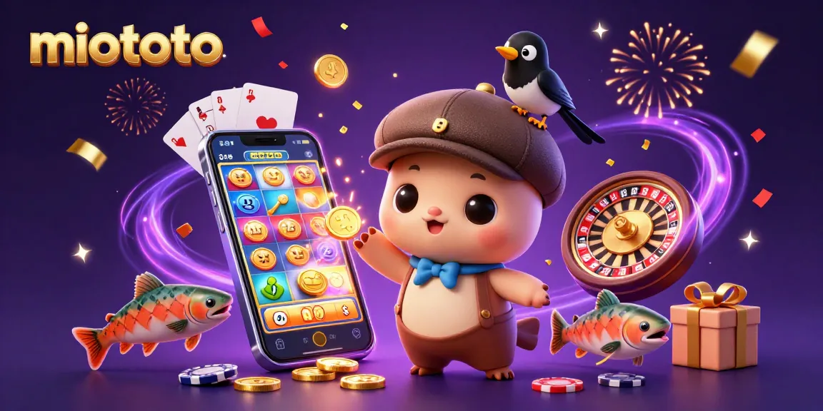 Experience exciting wins at miototo with vibrant slots and playful characters enhancing your gaming!