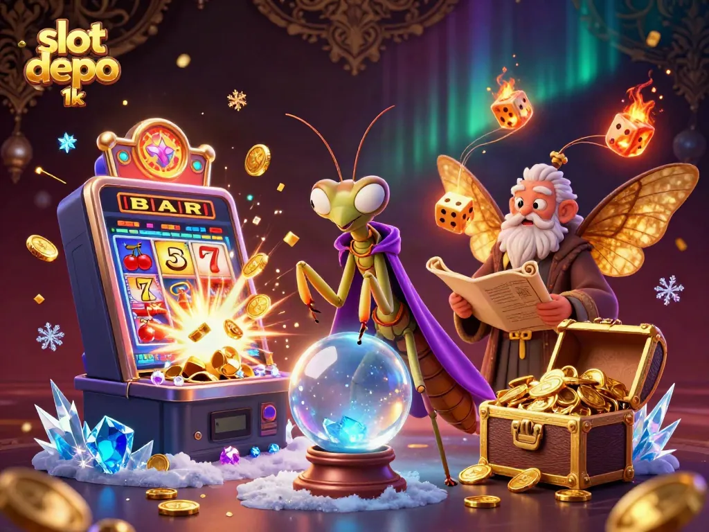Engage in thrilling chances at slot depo 1k with dynamic casino elements and mystical characters.