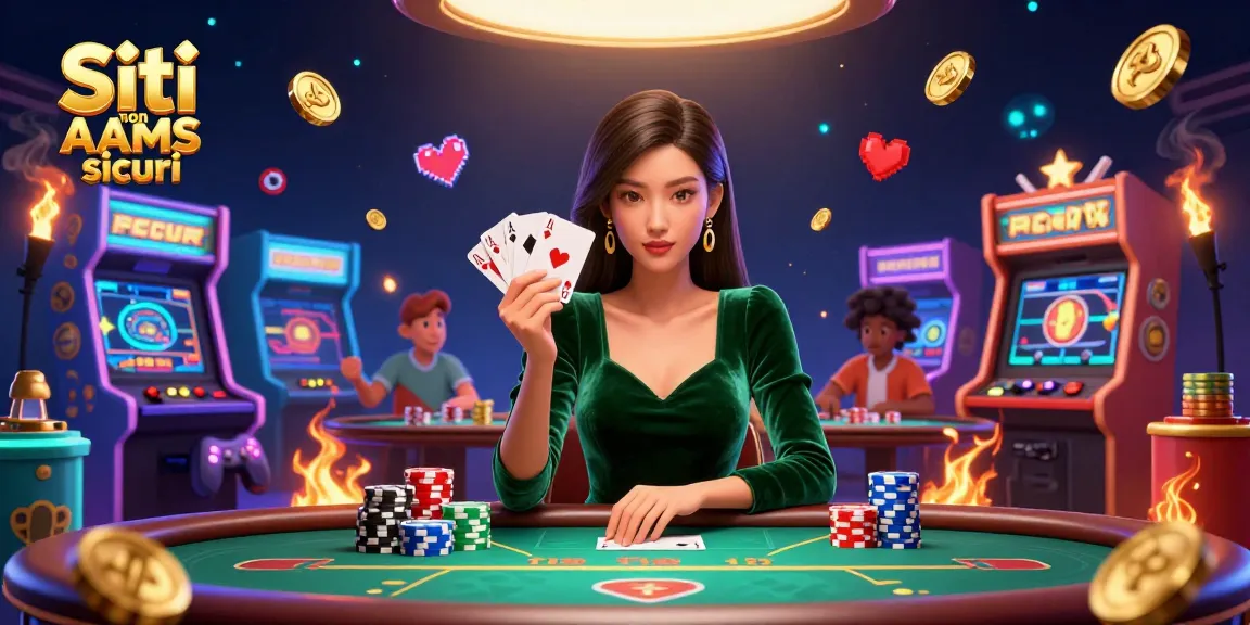 Vivete l'emozione dei Siti non AAMS sicuri con un giocatore strategico a un tavolo da poker di lusso.