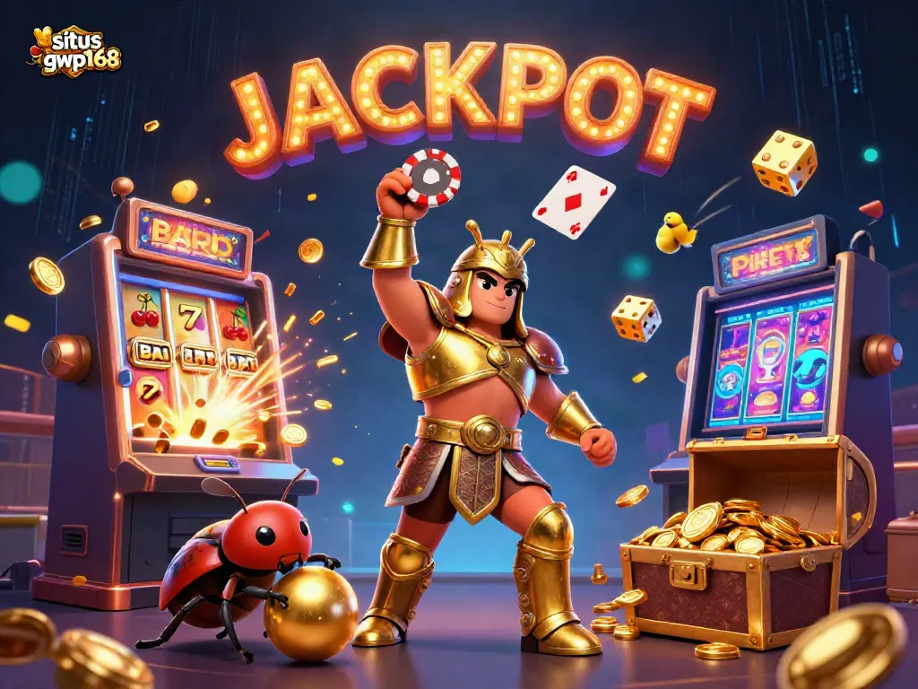 Menangkan jackpot di situs gwp168 dengan ilustrasi 3D yang menarik dan penuh kebahagiaan!