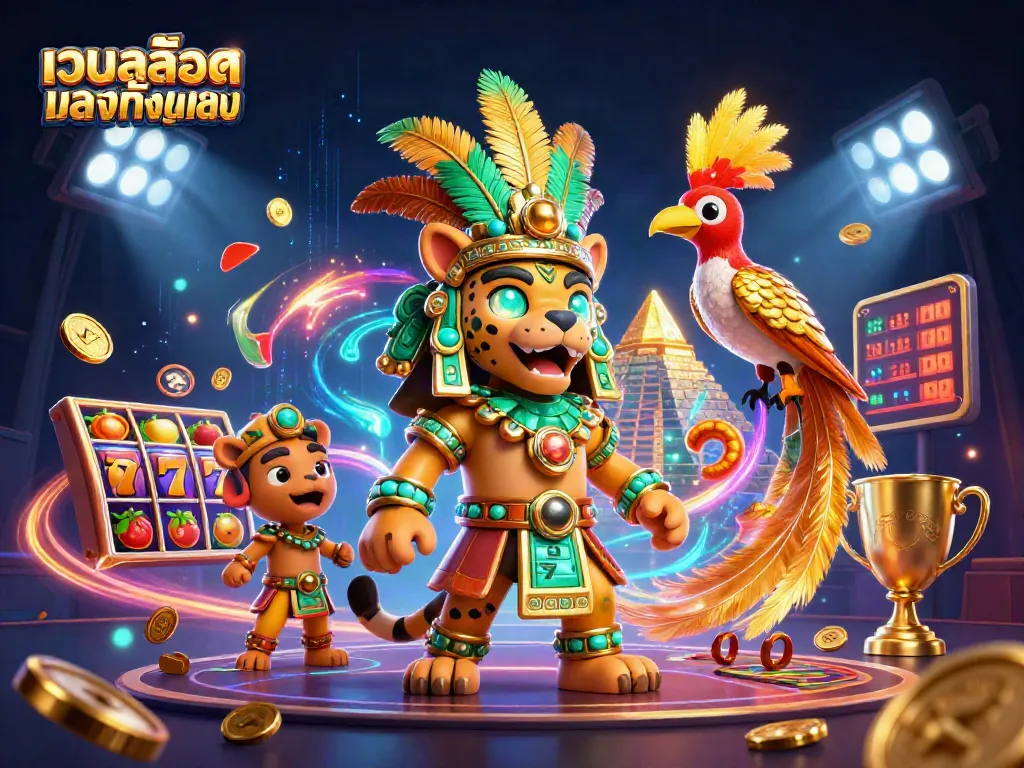 เล่นเกมสนุก ๆ ด้วย เว็บสล็อตตรงทั้งหมด พร้อมภาพตัวละครที่สวยงามและสัญลักษณ์สล็อตที่น่าตื่นเต้น