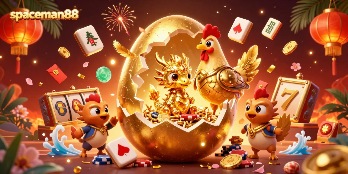 Engage with spaceman88 and experience thrilling casino action with vibrant gold visuals.