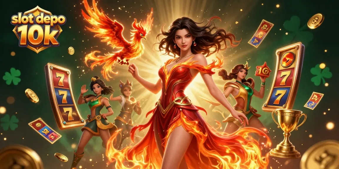Experience the thrill of slot depo 10k adventures with vibrant 3D characters and dynamic game elements.