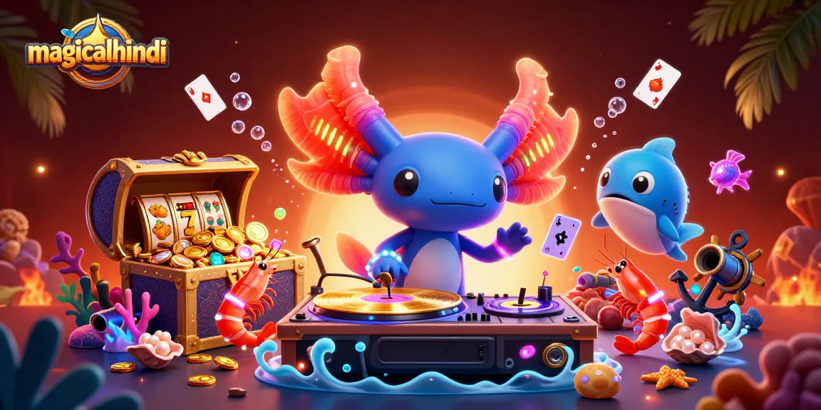 Spin the reels and win at magicalhindi's vibrant casino scene filled with treasures and excitement.