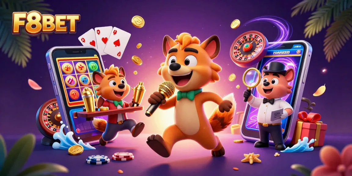 F8BET offers thrilling gameplay through exciting slot machines and vibrant casino atmosphere.