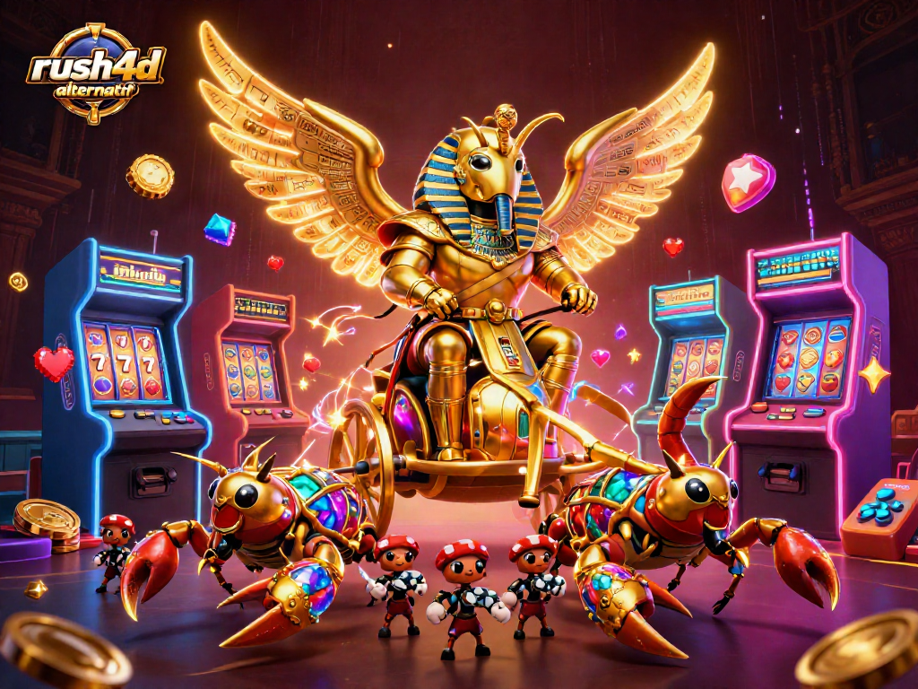 Menang besar dengan rush4d alternatif di mesin slot yang penuh aksi.