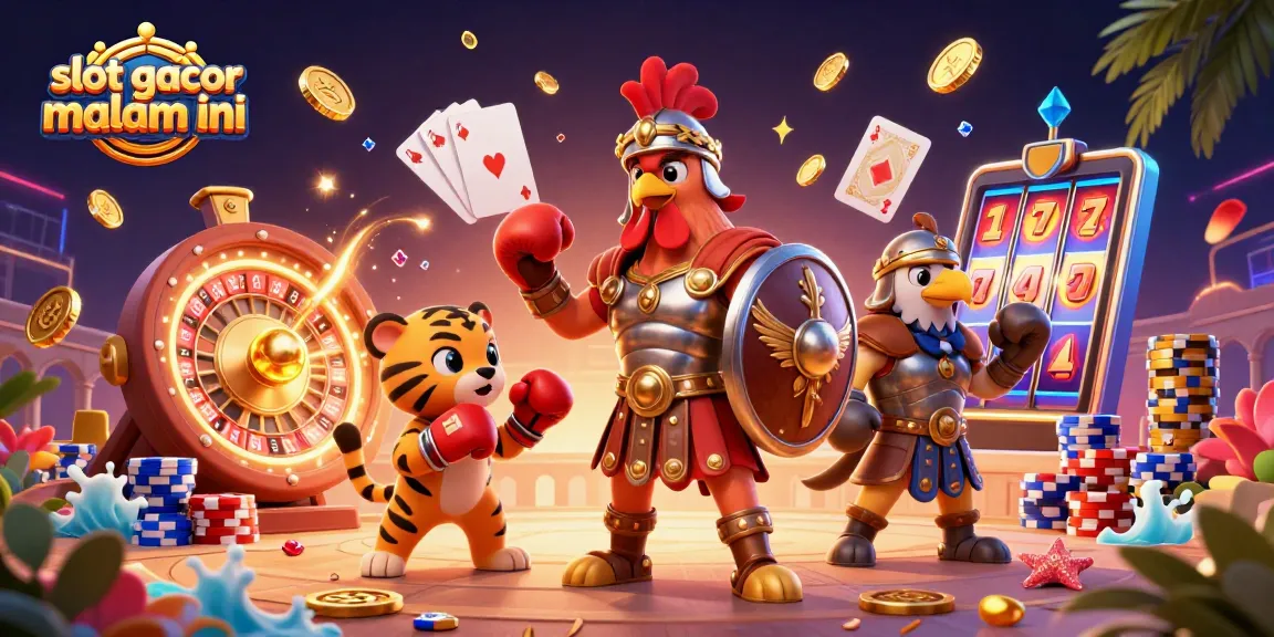Mainkan slot gacor malam ini dengan tampilan menarik dan berpeluang menang besar!