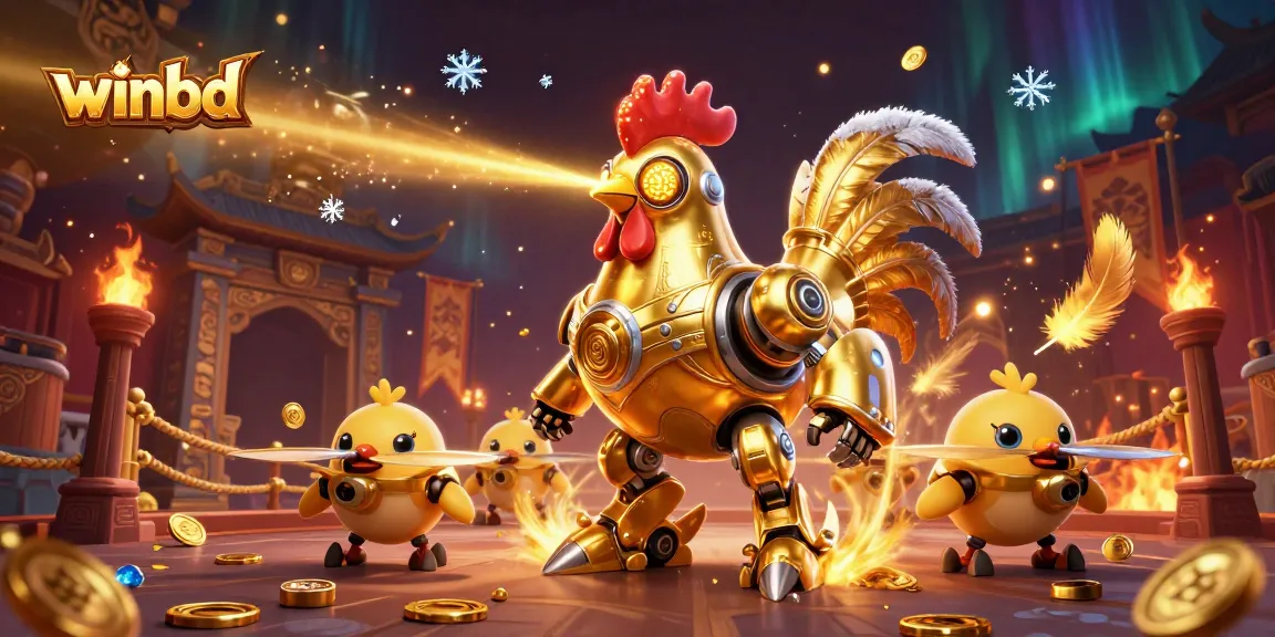 Experience the thrill of winbd with vibrant casino-themed characters and gaming elements.