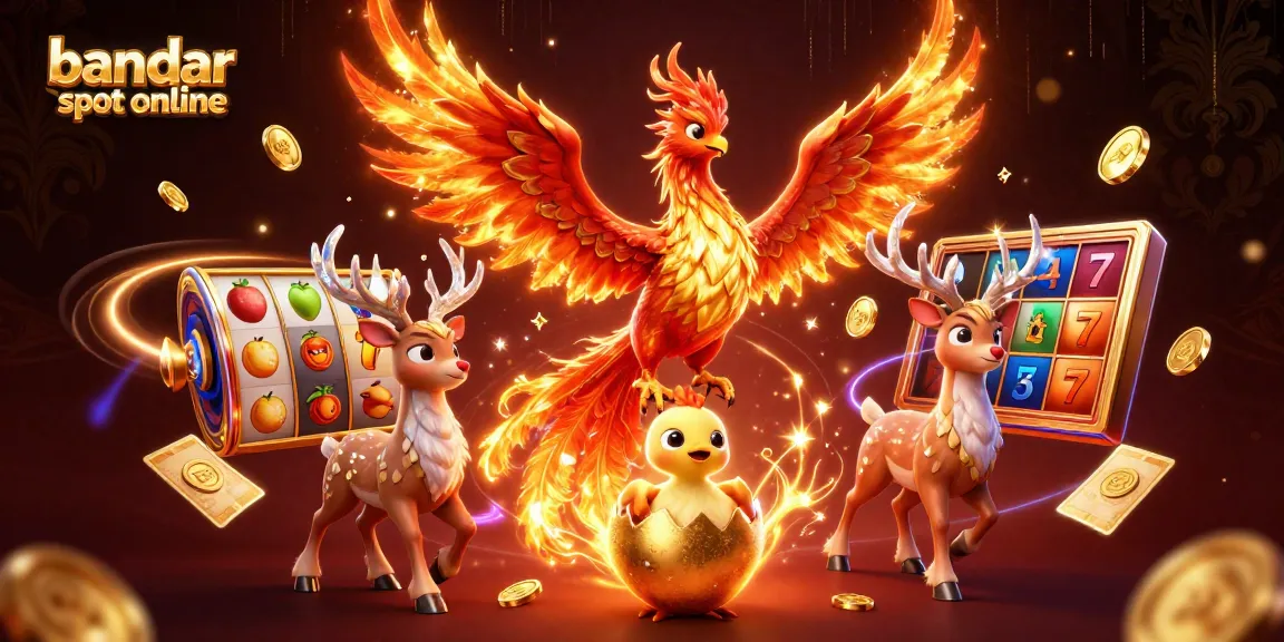 Jelajahi bandar slot online dengan berbagai simbol menarik seperti 7 keberuntungan dan jackpot di tengah aksinya.