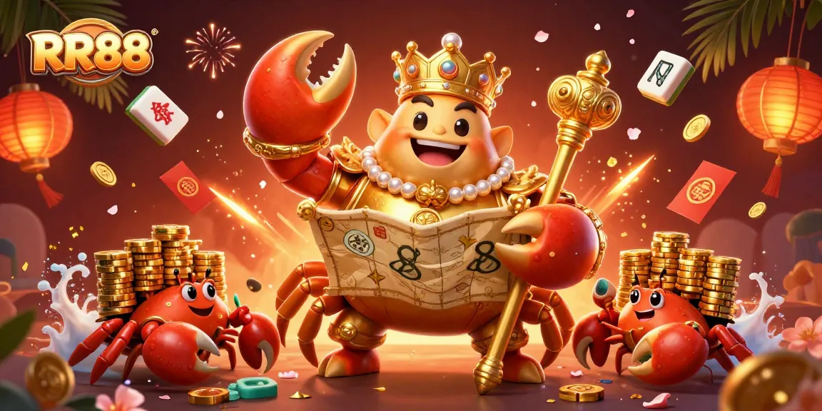 Spin the reels at RR88 with a vibrant, golden casino animation showcasing luxury and excitement.