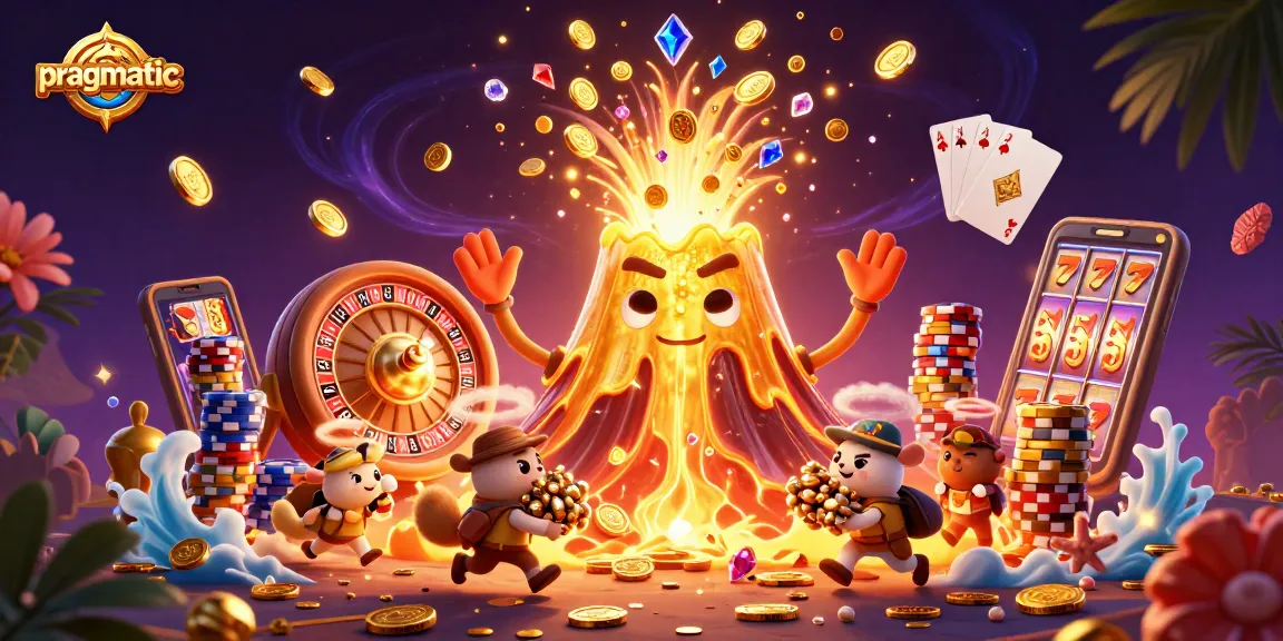 Engage with pragmatic slot gameplay featuring vibrant gold coins and thrilling casino elements.