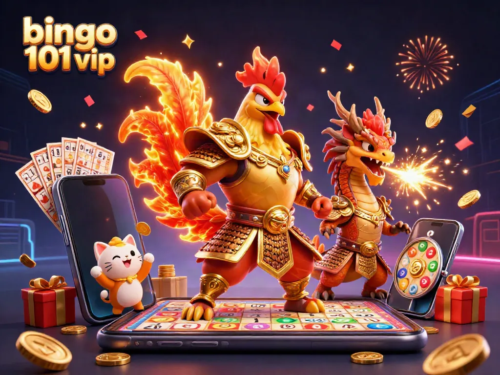 Menang besar dengan bingo 101 vip, kartu bingo dan hadiah yang mencolok dalam suasana meriah.