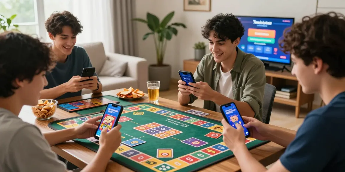 Exciting gameplay experience on our website showcasing Teen Patti Gold APK in a cozy setting with friends.
