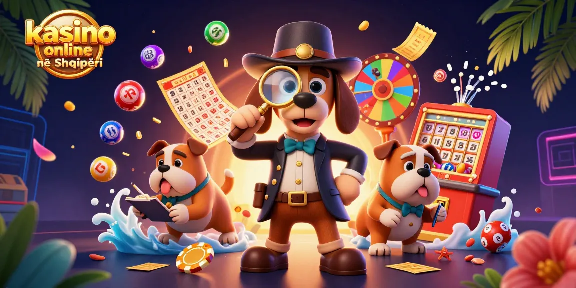 Experience the excitement of kasino online në Shqipëri me bonuse with vibrant gaming elements and whimsical characters.