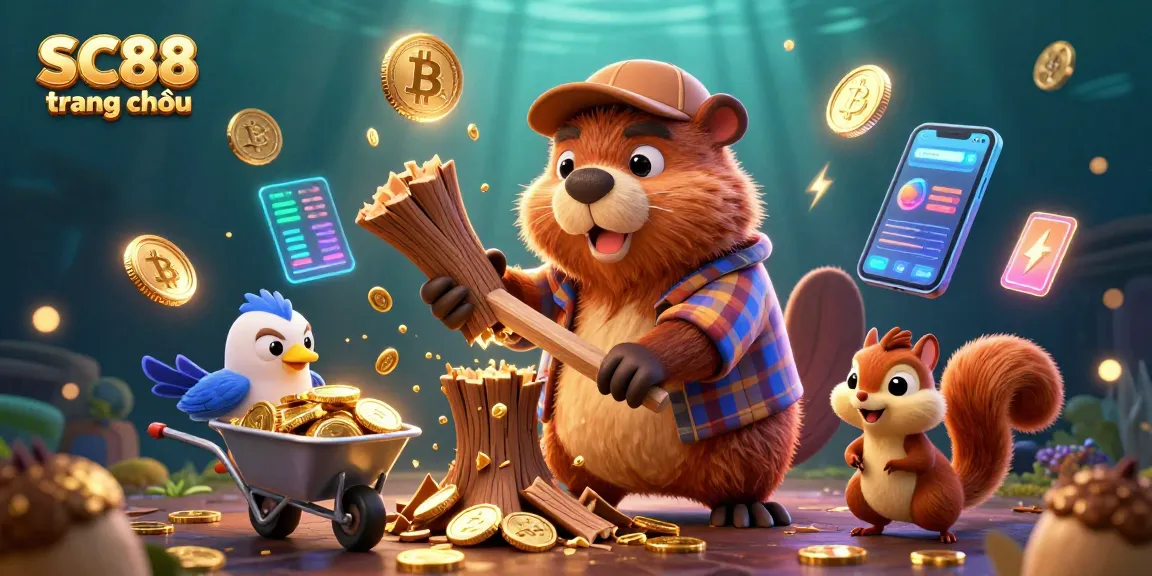 Join the fun at SC88 trang chủ with cartoon characters discovering treasure-filled worlds.