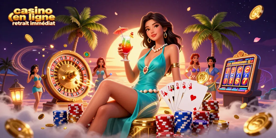 Experience the thrill of casino en ligne retrait immédiat with engaging gameplay and tropical vibes.