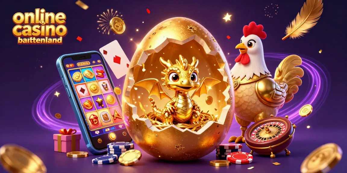 Gambarlah kasino online luar negeri dengan telur emas meledak mengeluarkan naga kristal, menampilkan fitur kasino menakjubkan.