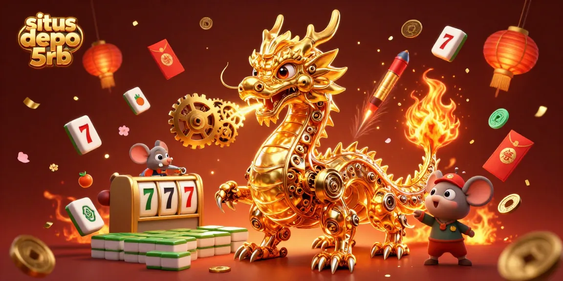 Experience the excitement of situs depo 5rb with a fantastic jackpot scene, showcasing vibrant elements and characters.