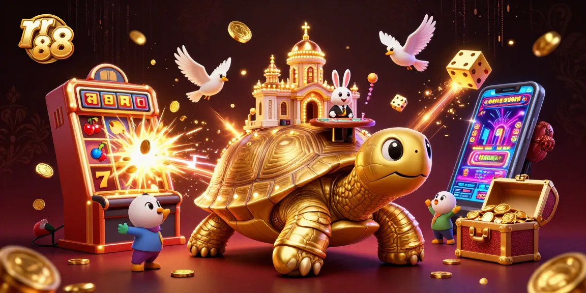 Experience thrilling gameplay at rr 88 with a vibrant casino scene featuring dynamic characters and exciting game elements.