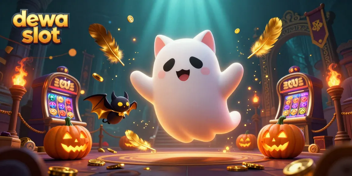 Menghadirkan pengalaman menarik dengan dewa slot dan karakter lucu dalam kasino yang menakutkan penuh simbol permainan.