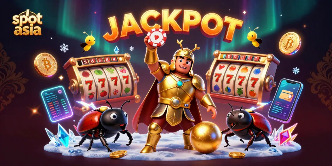 Menangkan jackpot dengan slot asia yang memikat dalam ilustrasi kasino digital ini