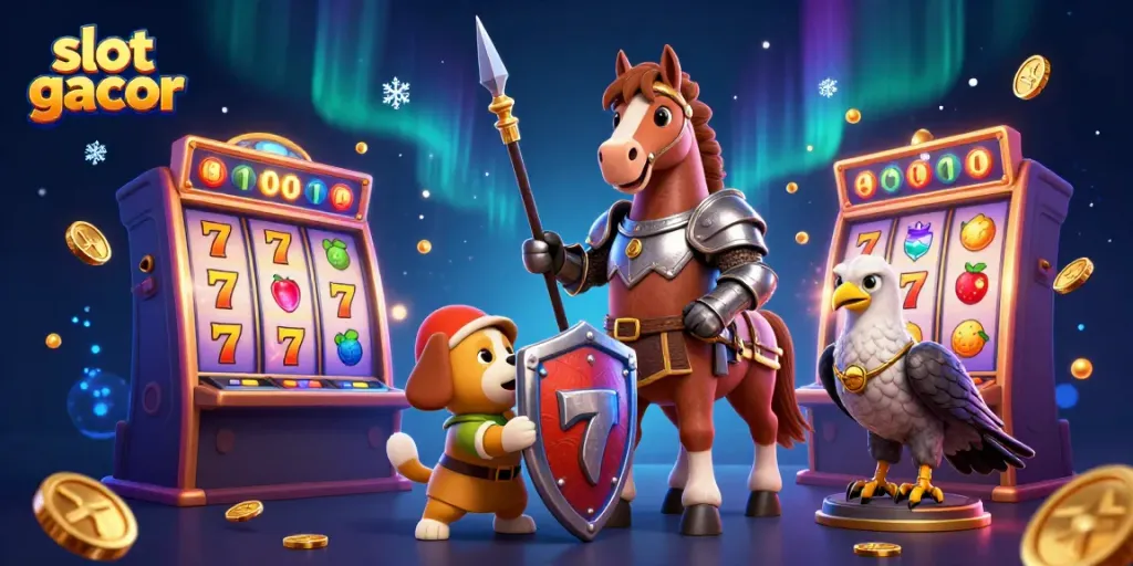 Spin the reels with stunning slot gacor visuals while indulging in the casino experience.