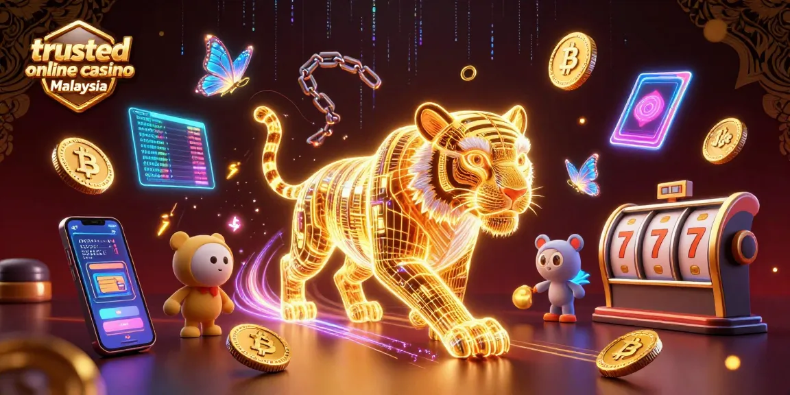 Experience the thrill at trusted online casino Malaysia with vibrant 3D lights and characters.