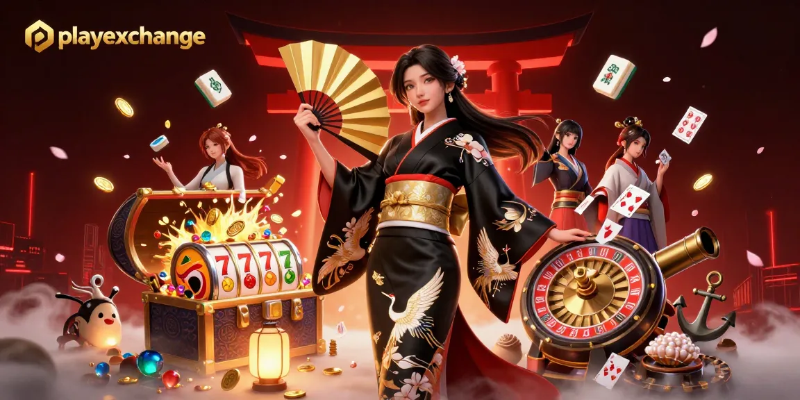 Enhance your winning chances on playexchange with exciting traditional casino elements in a rich 3D illustration.