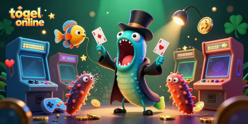 Menang di togel online dengan strategi cerdas saat bermain, disajikan dalam ilustrasi penuh warna.
