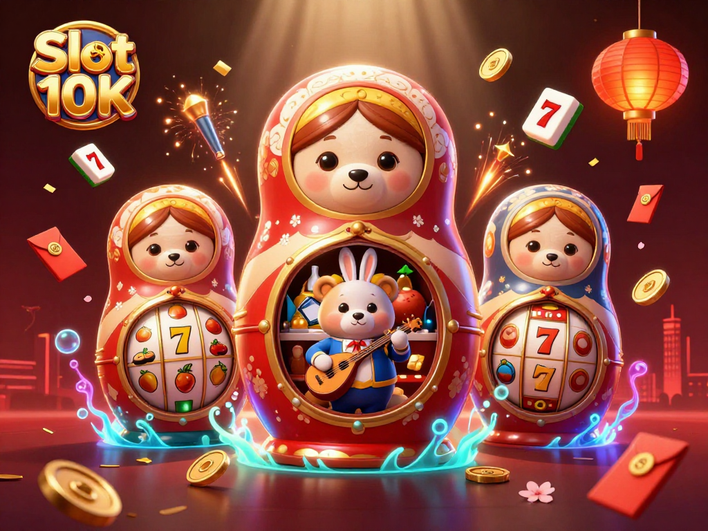 Engage with thrilling Slot 10K adventures featuring animated characters and dynamic casino elements.