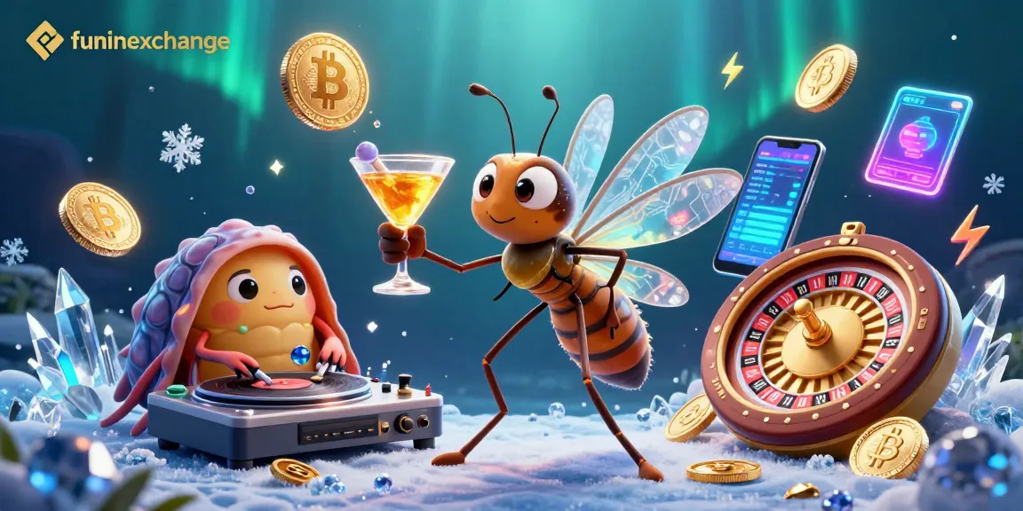 Experience funinexchange with our lively casino mascot and thrilling gaming elements.