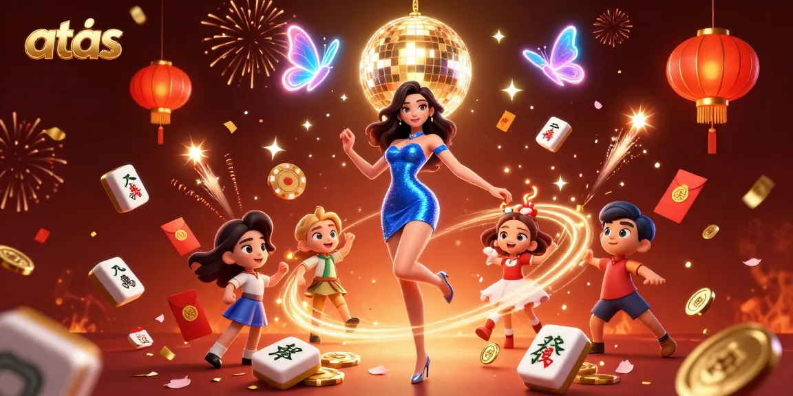 Experience thrilling wins at ATAS Casino with vibrant 3D casino elements and dynamic gaming scenes.