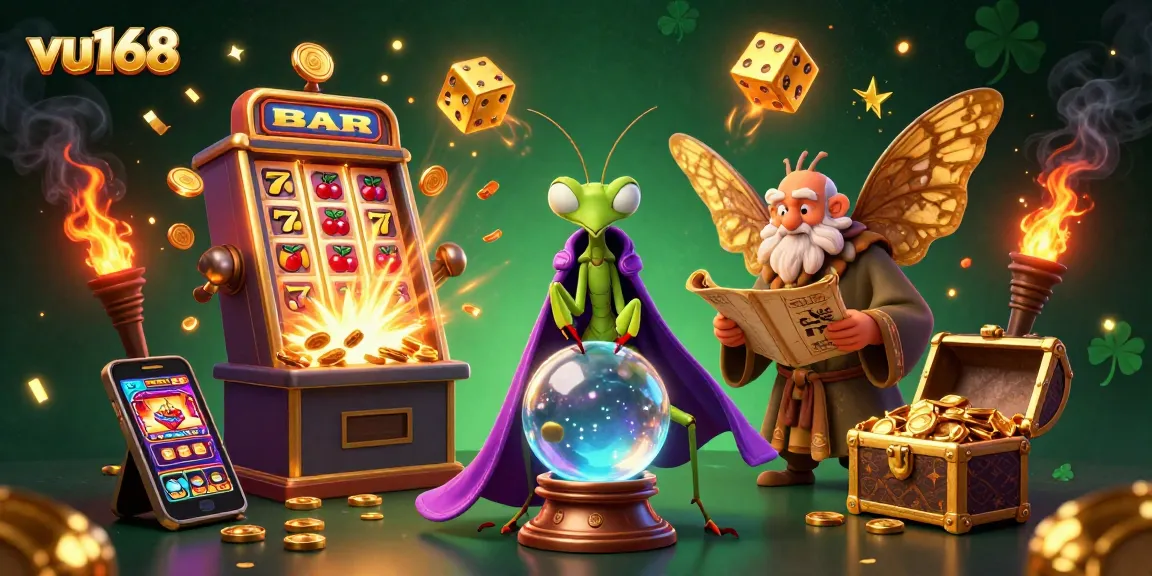 Experience thrilling casino action with vu168, featuring enchanting characters and vibrant slots.