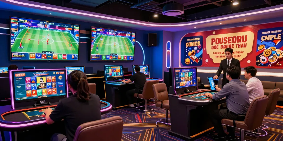 Immersive online gaming atmosphere showcasing lotus365's vibrant casino scene with players and live dealers.