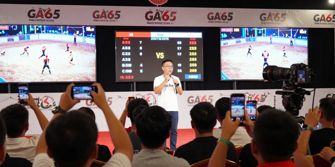 Trận đá gà trực tiếp tại GA65 với phong cách sôi động và niềm vui từ cộng đồng.