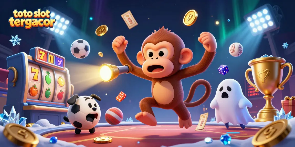 Engage with the excitement of toto slot tergacor through dynamic casino elements featuring a playful poltergeist monkey and ghost-hunter puppy.