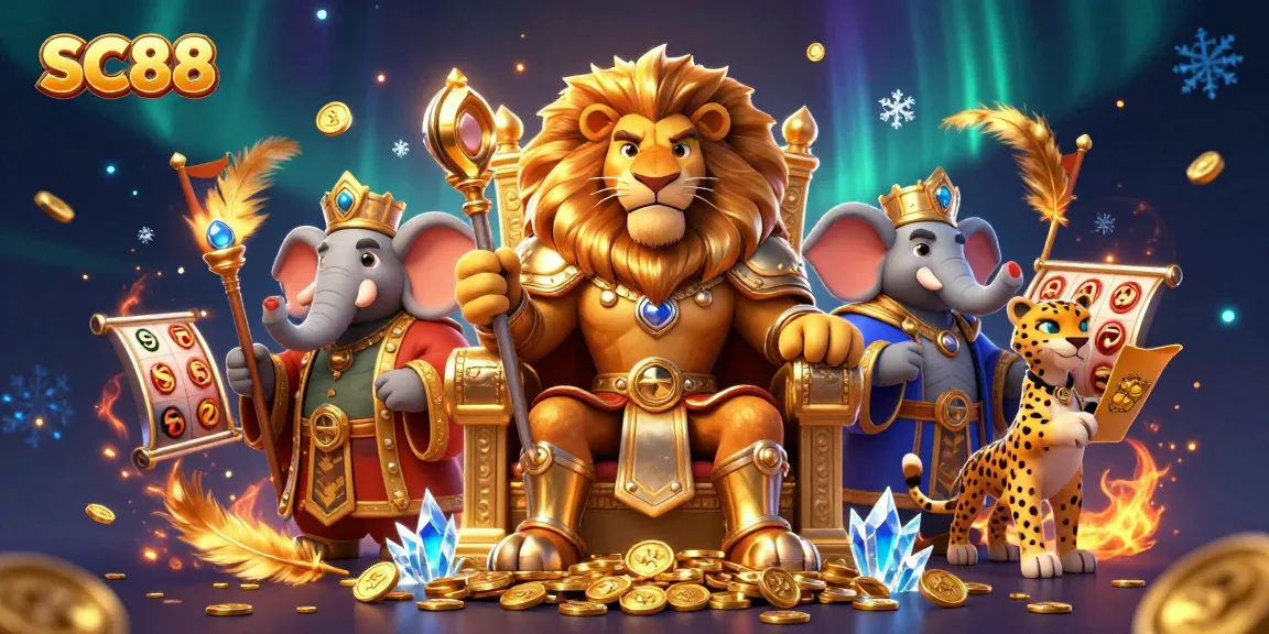SC88 introduces players to a glamorous world of slots and golden treasures with vibrant animations and characters.