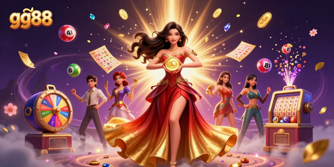 Engage with exciting gameplay at gg88, featuring a vibrant casino scene with golden coins and dynamic game elements.