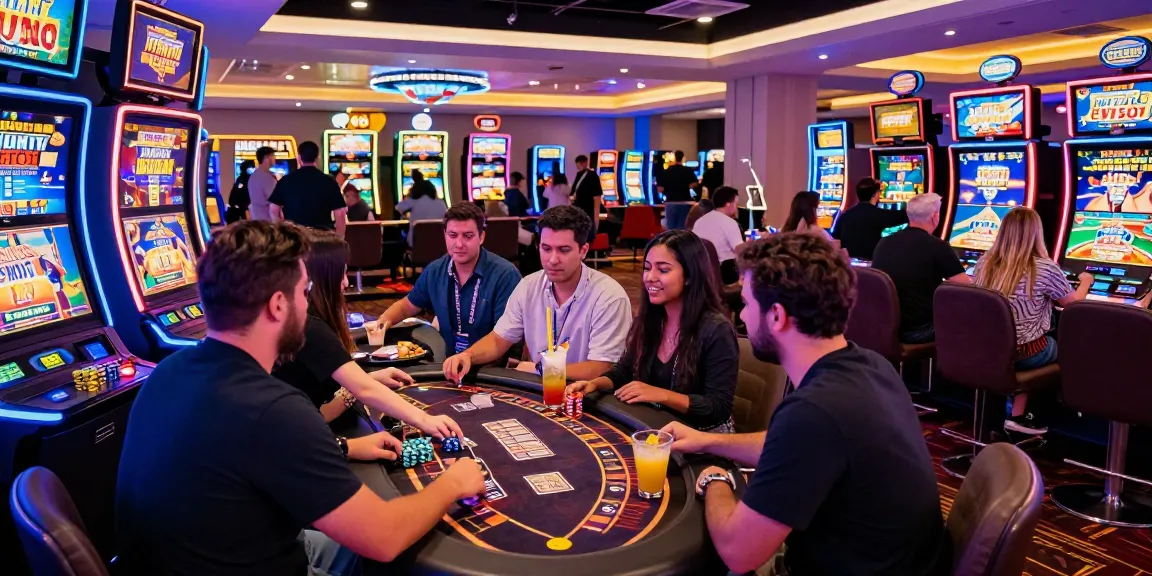 Experience the migliori casino non AAMS with lively gaming, diverse players, and vibrant atmosphere.