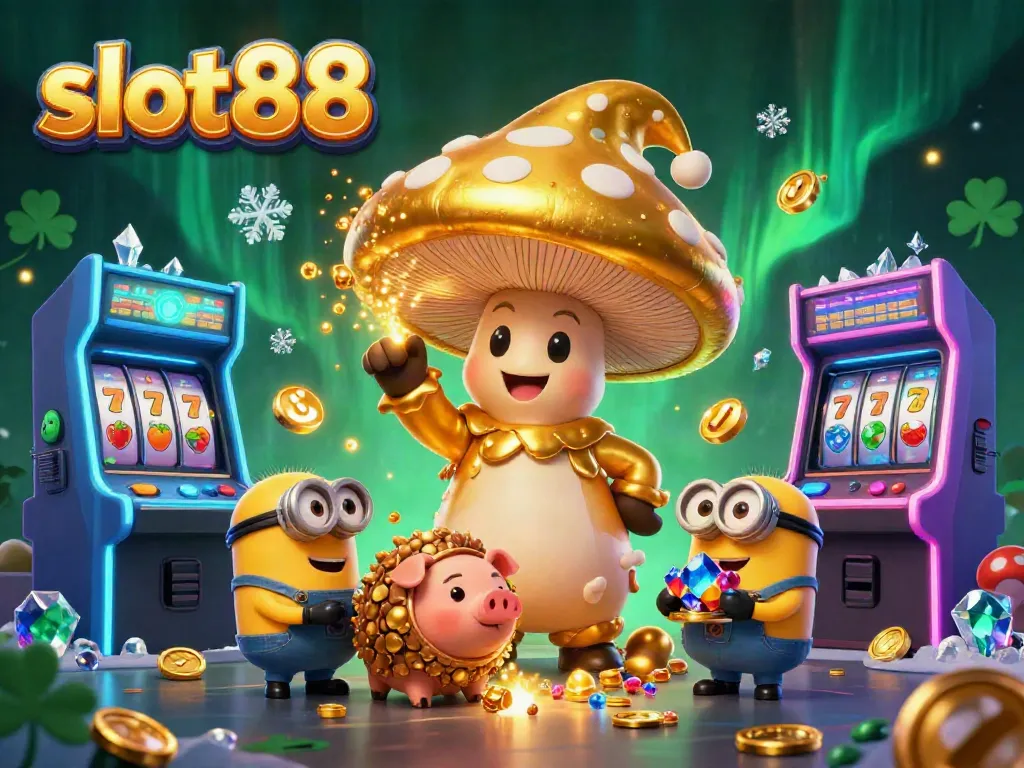 Permainan slot88 menghadirkan momen magis dengan elemen kasino yang menarik dan karakter unik.