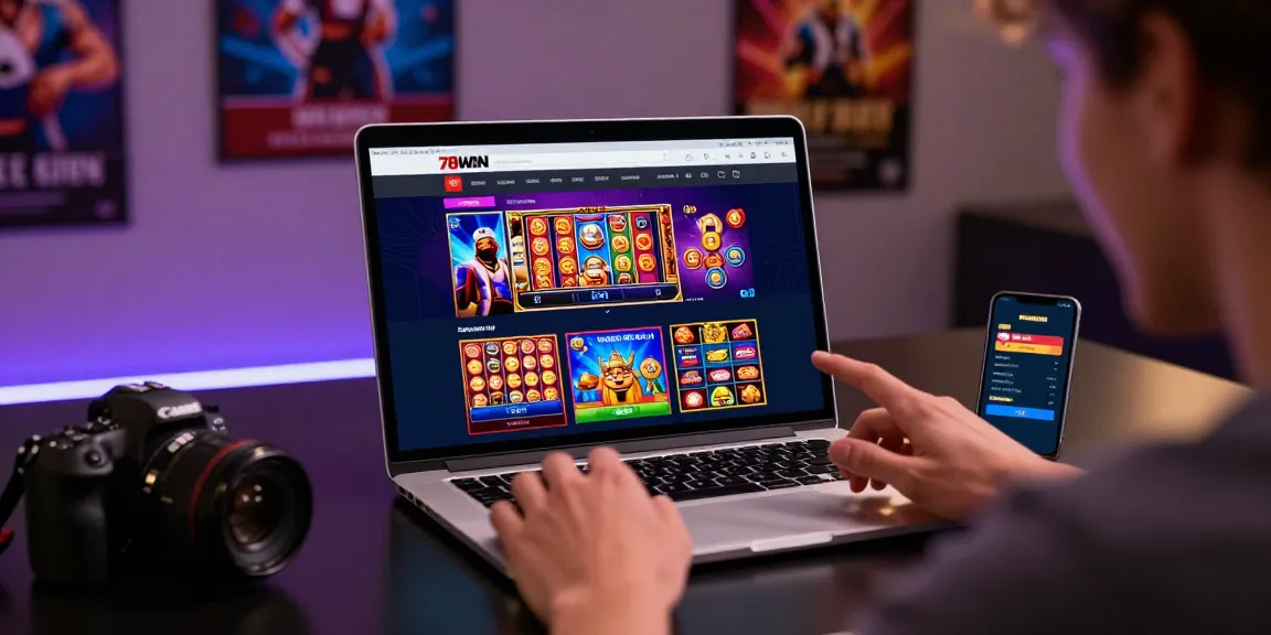 Exciting online gaming experience at https://78winnh.net/ with vibrant interacting elements and user-friendly interface.