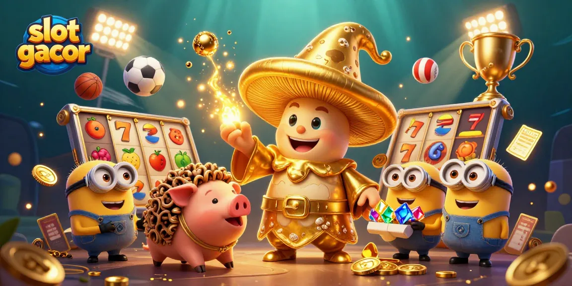Slot gacor memikat dengan keberuntungan emas dari slot dan harta karun tersembunyi.